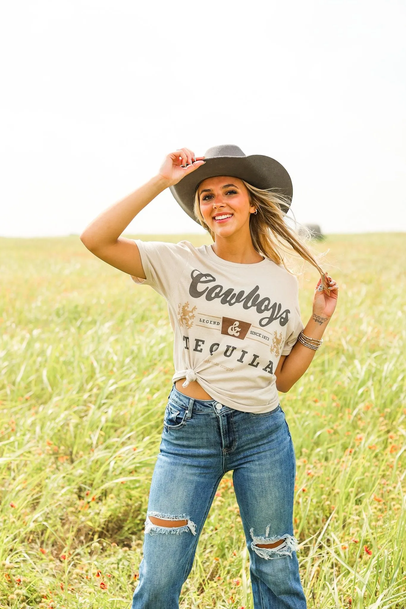 Cowboys & Tequila Top - Wholesale