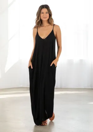 Crinkle Maxi Dress