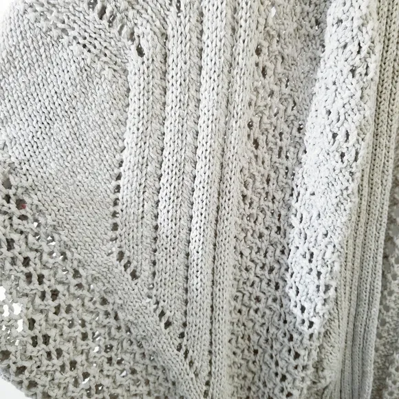 Crochet Knitted open cardigan
