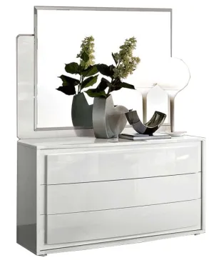 Dama Bianca Single Dresser SET