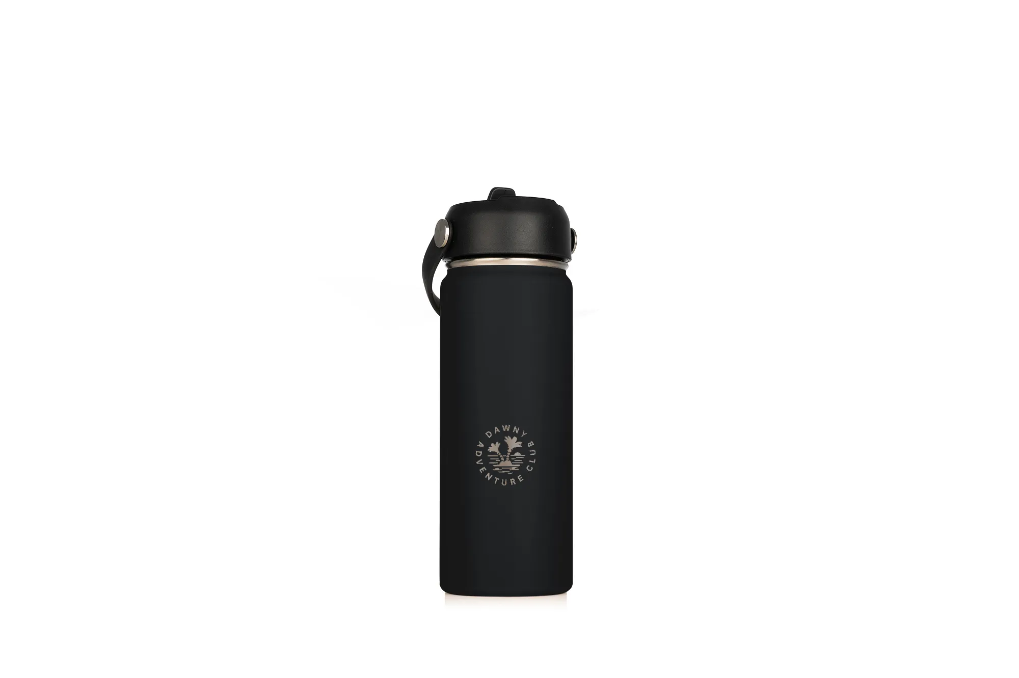 Dawny Adventure Club Insulated Drink Bottles - Black