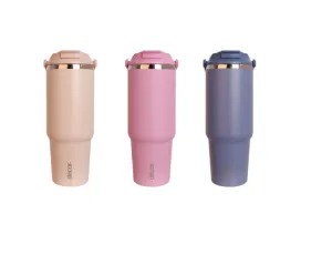 Decor®  2-in-1 Travel Tumbler Double Wall Stainless Steel 900ml