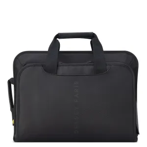 Delsey Arche 2 Compartment Satchel Backpack Laptop Protection 15.6 inch Black - 00120016300