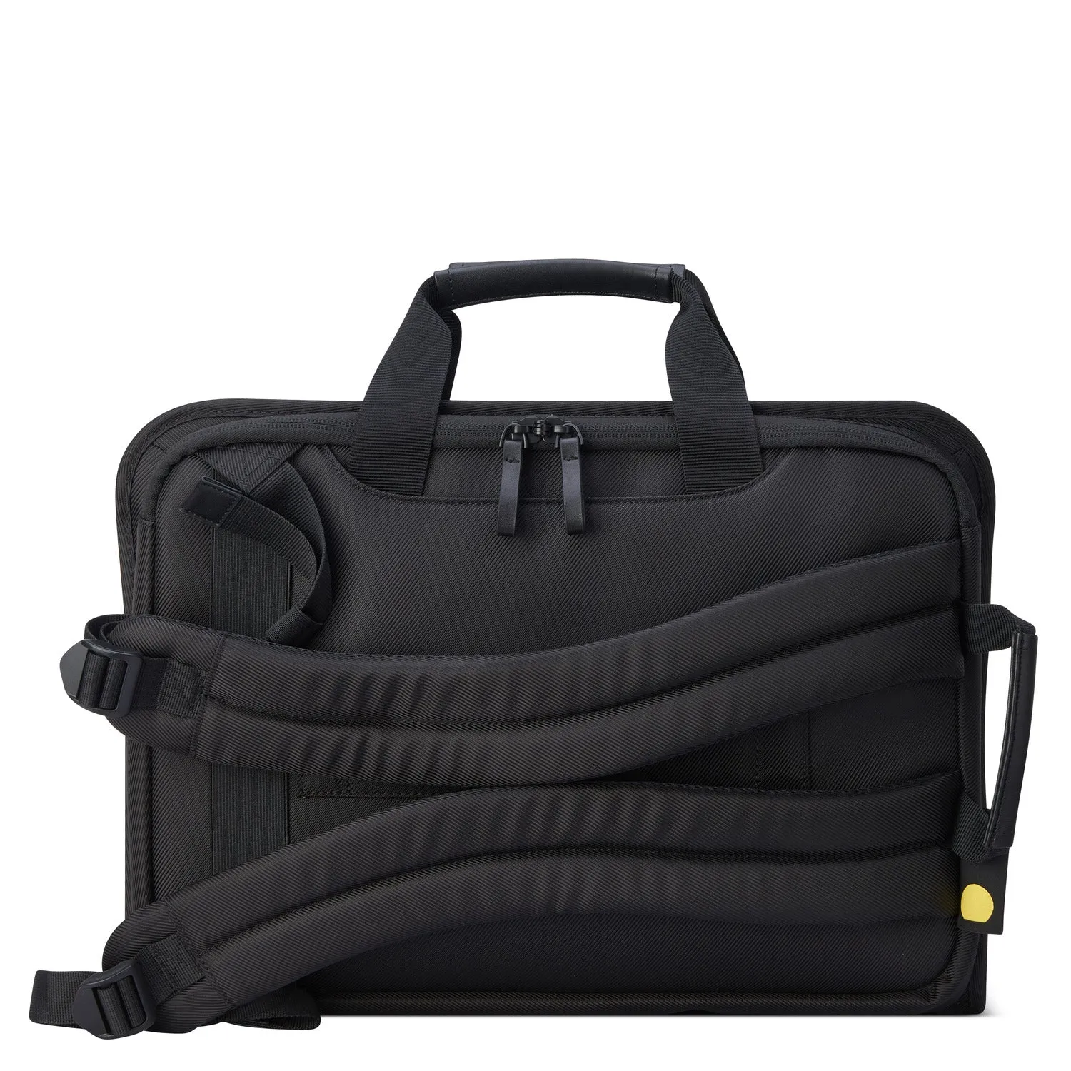 Delsey Arche 2 Compartment Satchel Backpack Laptop Protection 15.6 inch Black - 00120016300