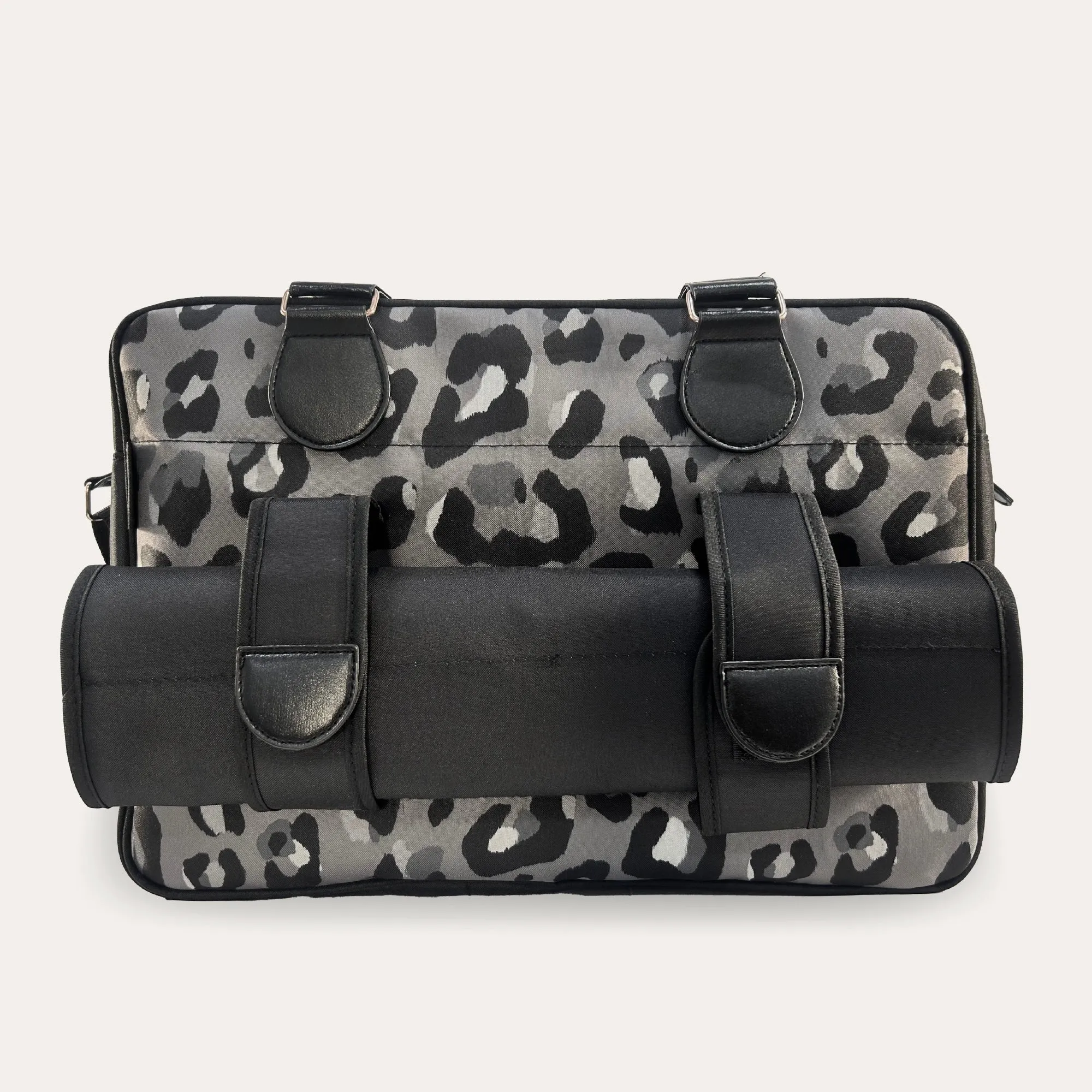 Deluxe Changing Bag - Black Leopard