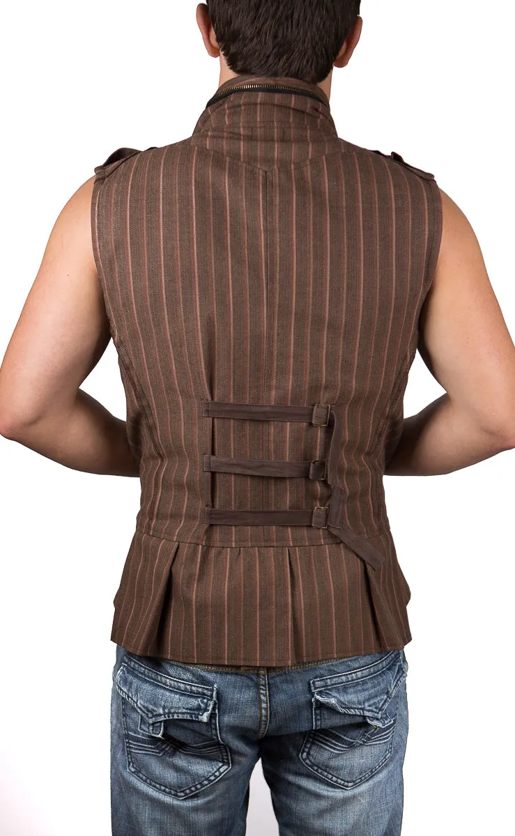 Denim Steampunk Vest