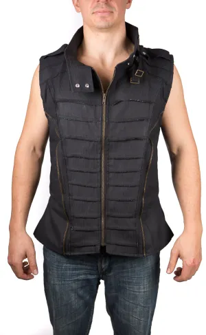 Denim Steampunk Vest