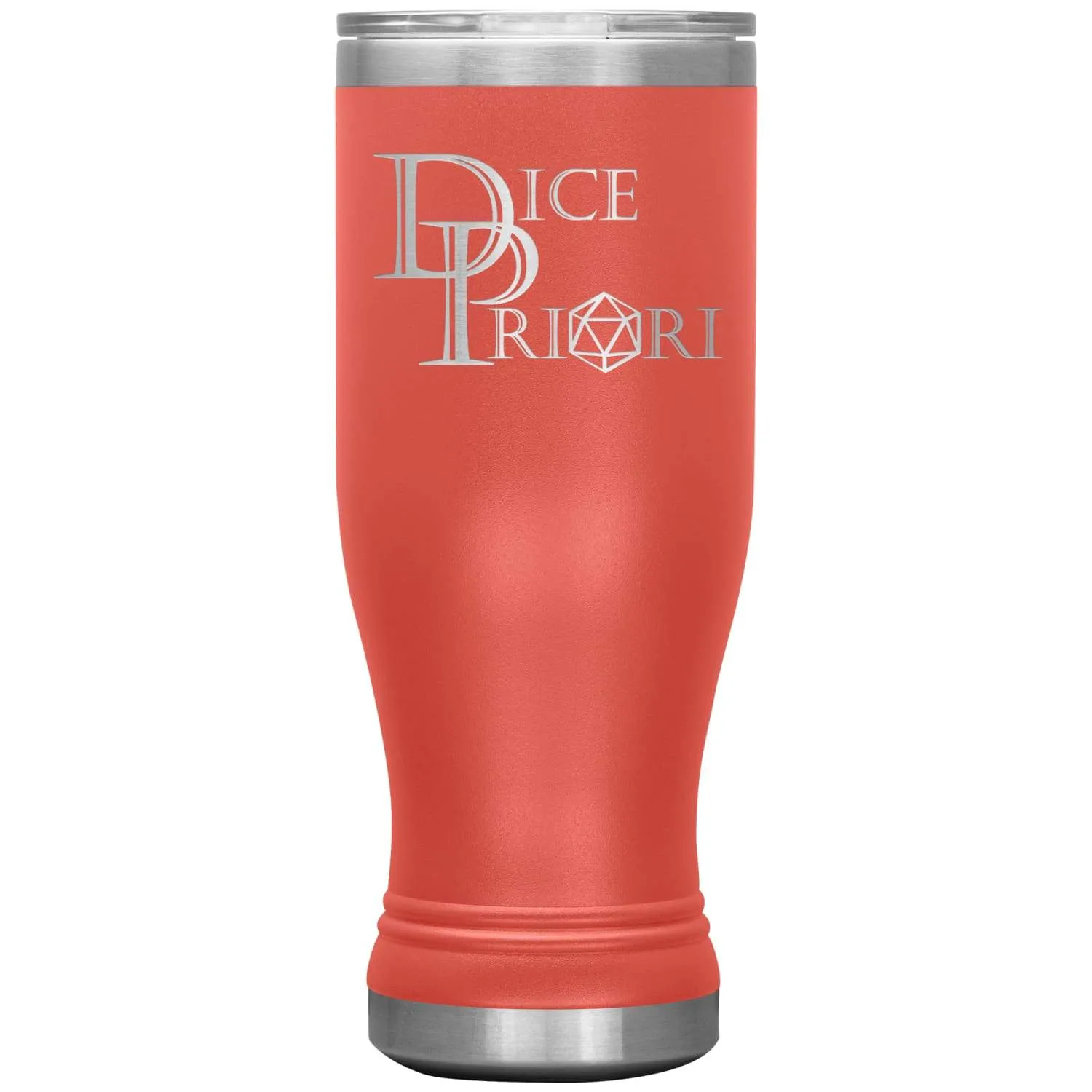 Dice Priori Classic Text Logo 20oz Boho Vacuum Tumbler