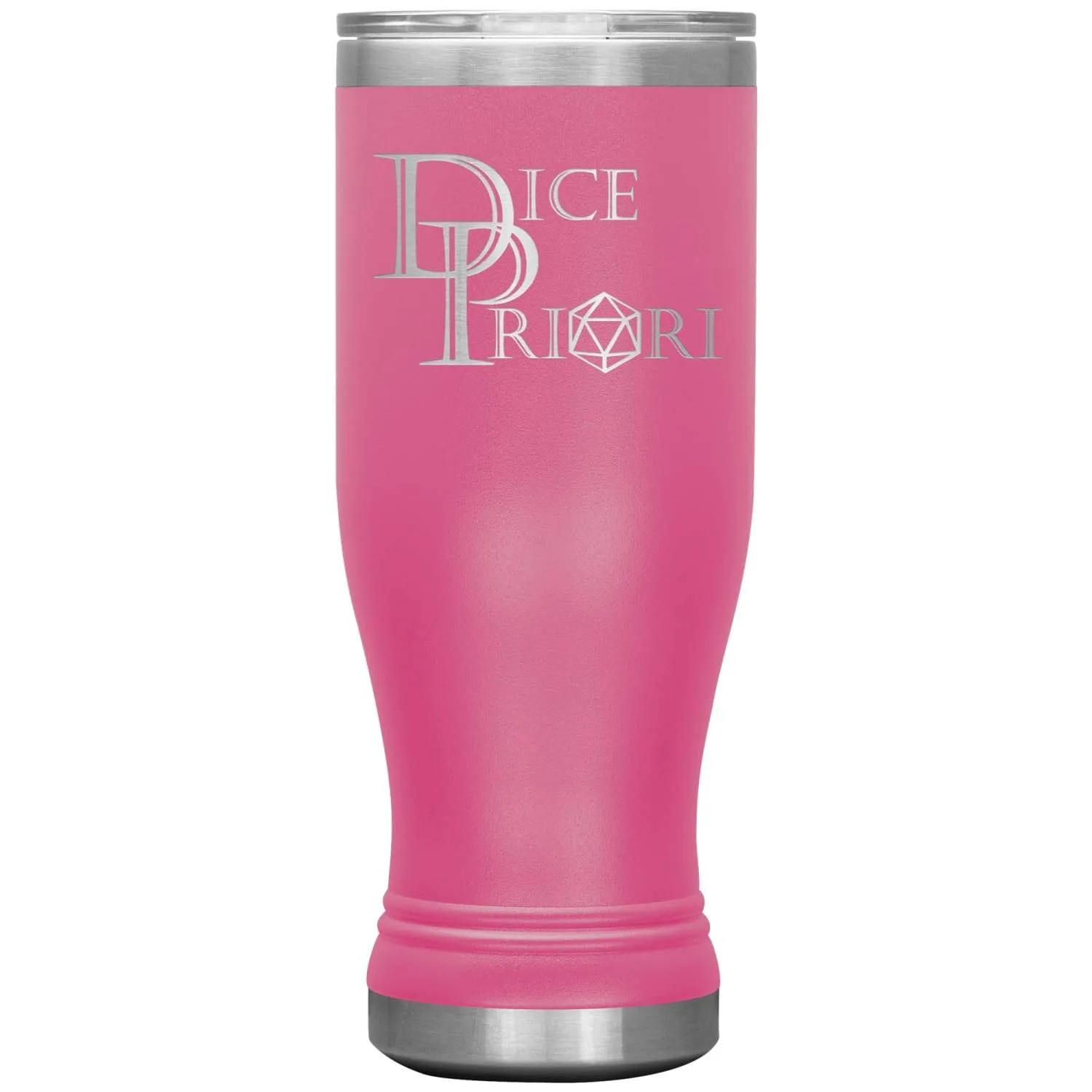 Dice Priori Classic Text Logo 20oz Boho Vacuum Tumbler