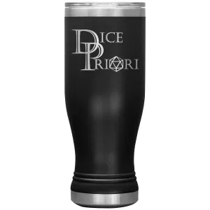 Dice Priori Classic Text Logo 20oz Boho Vacuum Tumbler