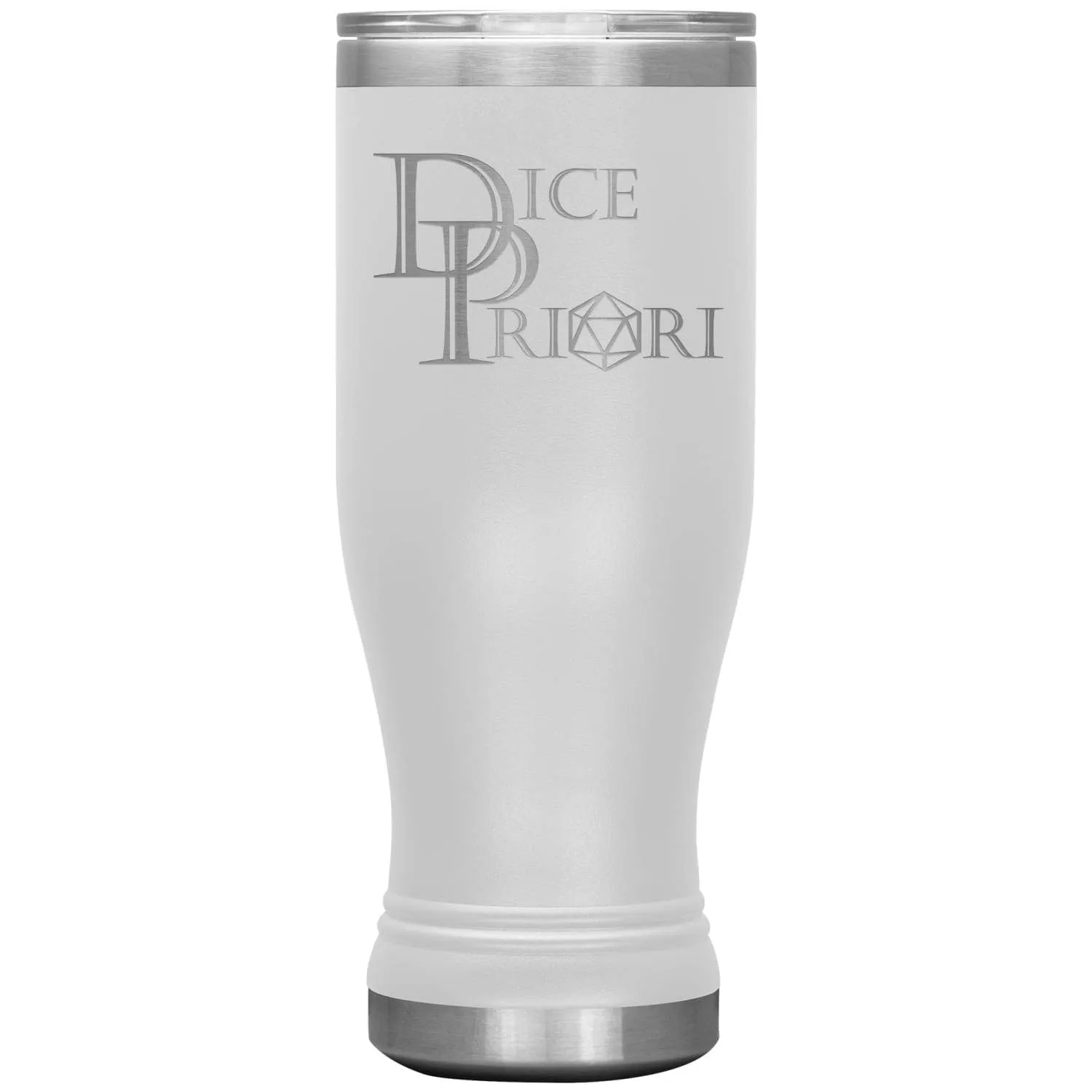 Dice Priori Classic Text Logo 20oz Boho Vacuum Tumbler