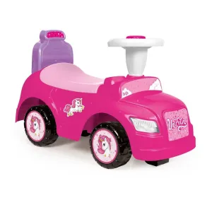 Dolu Unicorn Step Car 2 in 1 Pink Walk and Ride
