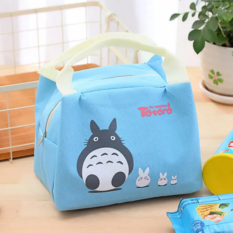 Doraemon Insulated Canvas Lunch Bag