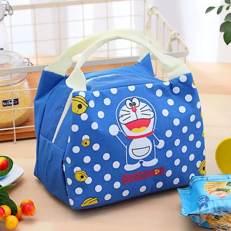 Doraemon Insulated Canvas Lunch Bag