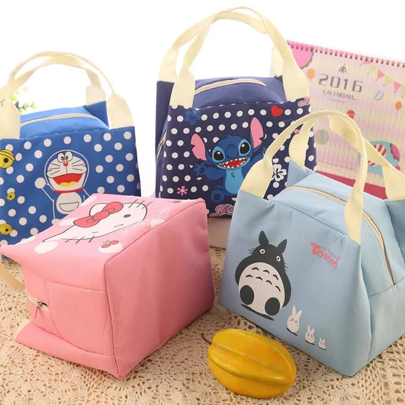 Doraemon Insulated Canvas Lunch Bag