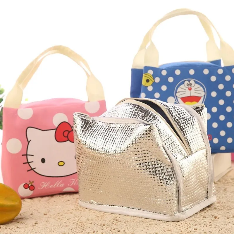 Doraemon Insulated Canvas Lunch Bag