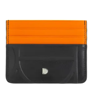 DUDU credit card holder in printed leather, compact and pocket thin -ray - light, elegant and functional, perfect for pocket or bag