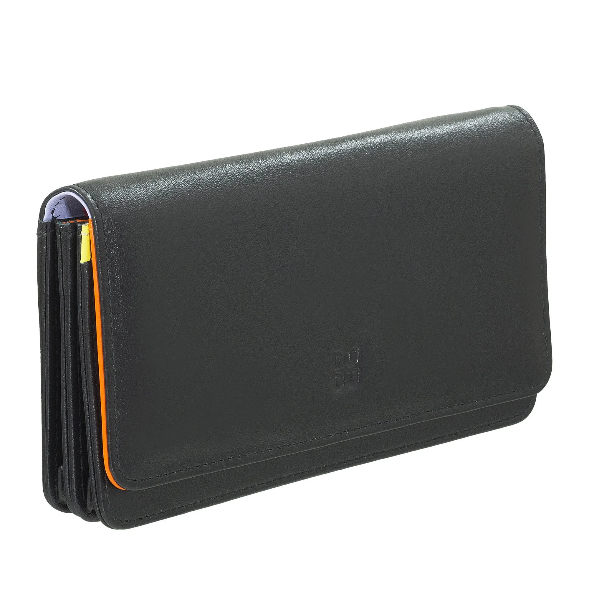 DUDU WORLD WORLD WOMEN IN MULTICOLOR SOFT LEATHER RFID PUN