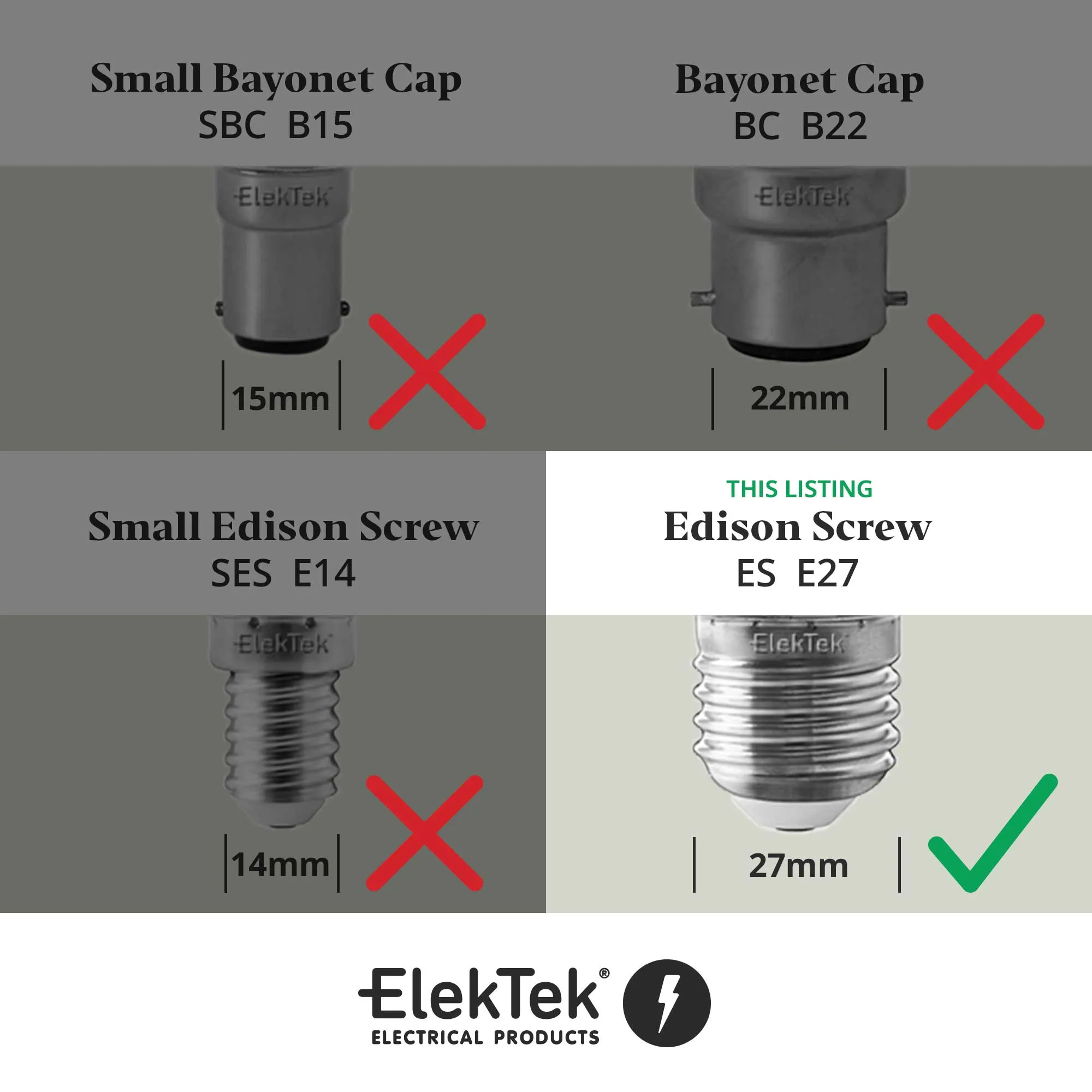 ElekTek Pendant Light Ceiling Rose Braided Flex E27 Silicone Lamp Holder