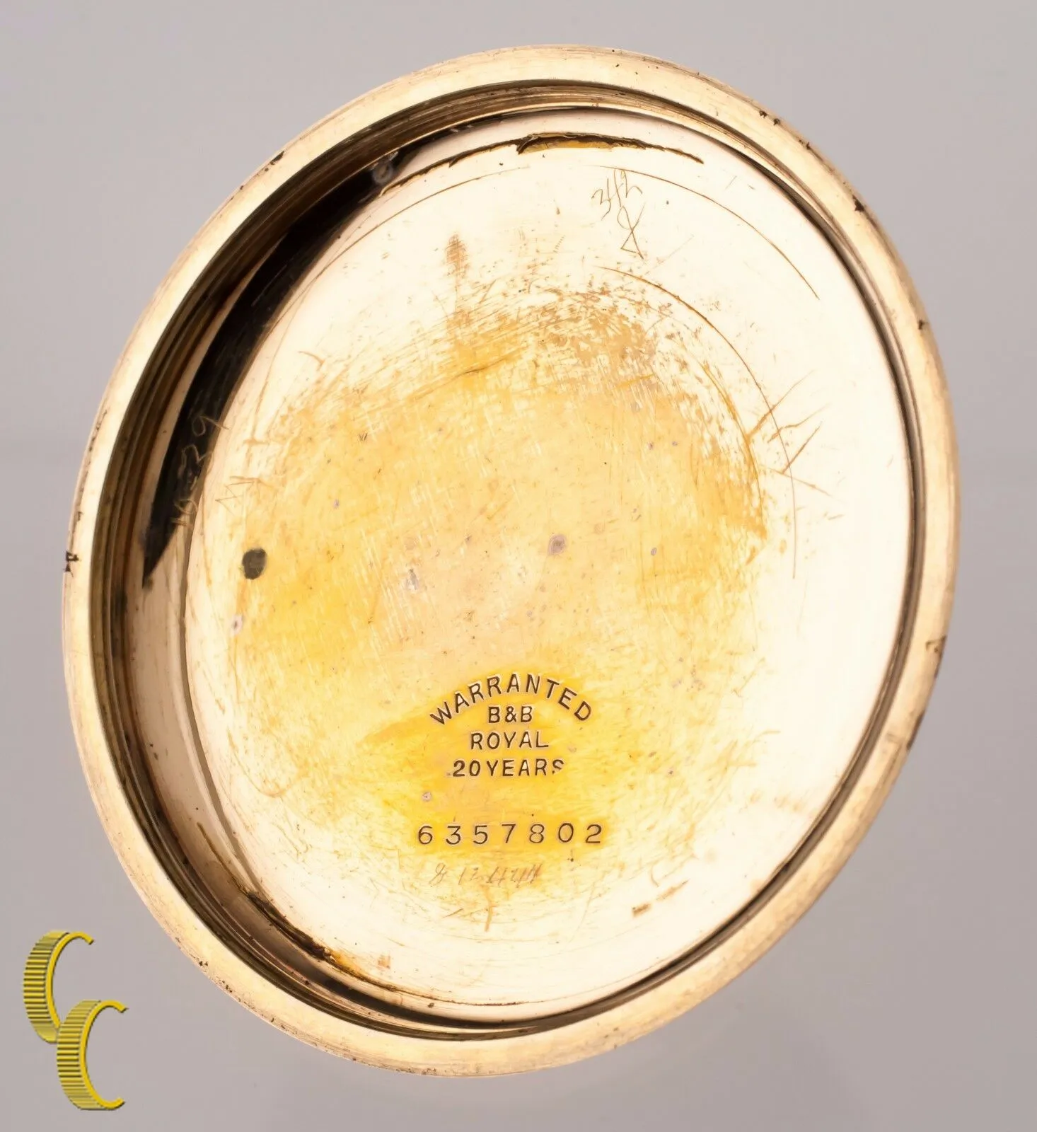 Elgin Grade 382 Gold Filled Pocket Watch 17 Jewel Size 16s Year: