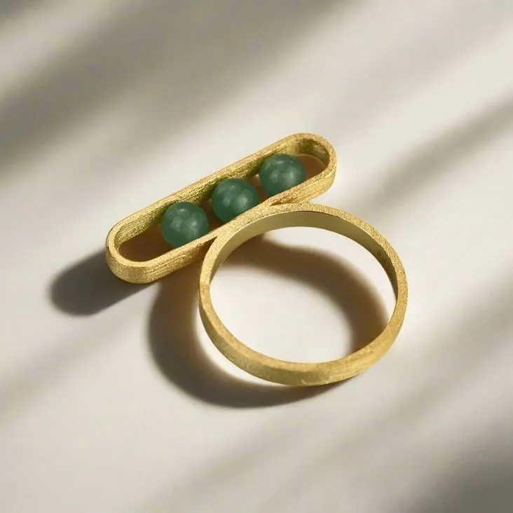 Elliptical Minimalist Ring