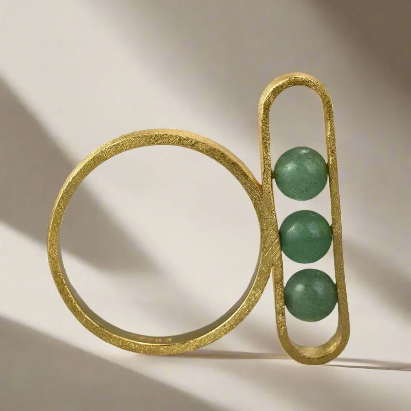 Elliptical Minimalist Ring