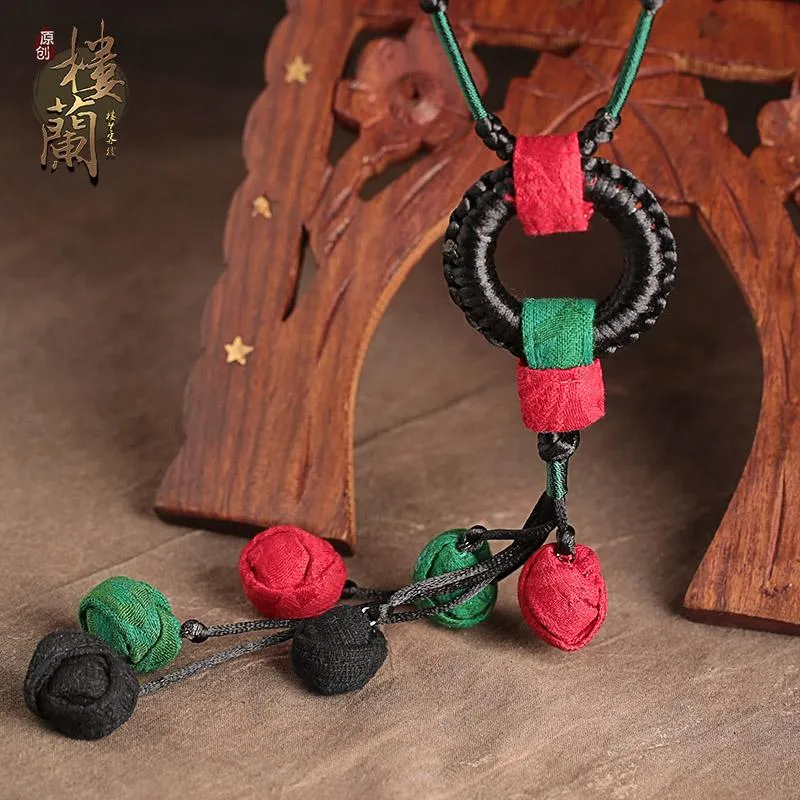 Ethnic Style Necklace Chinese Style Handmade Jewelry
