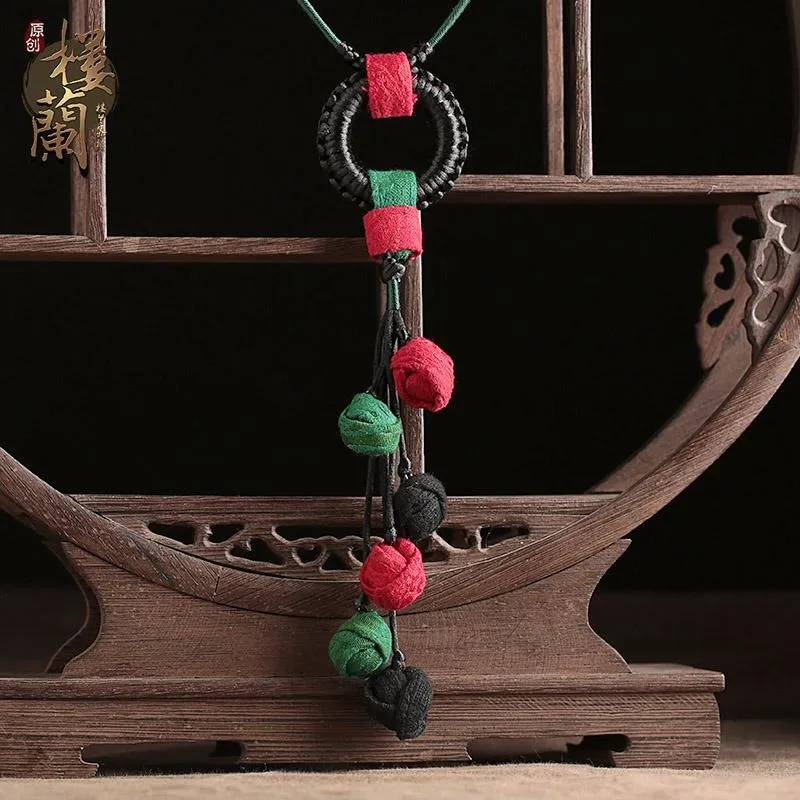 Ethnic Style Necklace Chinese Style Handmade Jewelry
