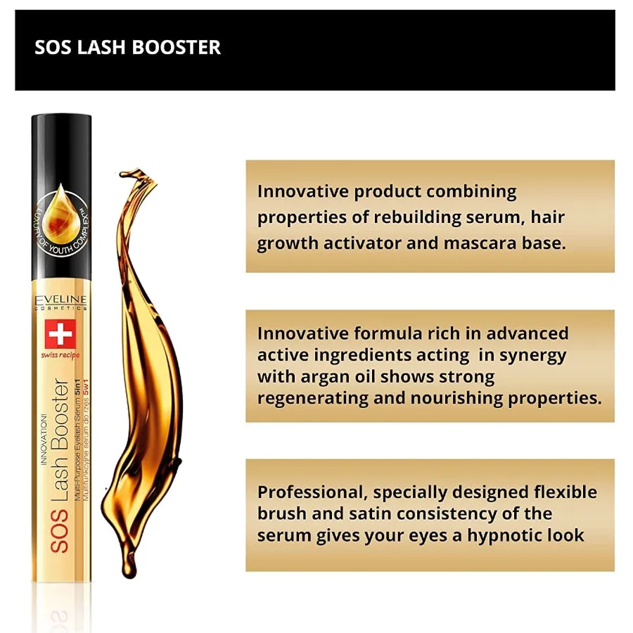 Eveline Multifunctional Eyelash Serum 5in1 Lash Booster