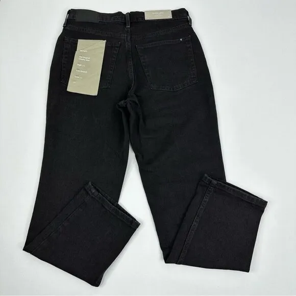 Everlane Women’s NWT Black The Original Cheeky Minimalist Jean W27 Crop/L25.5