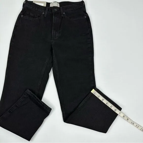 Everlane Women’s NWT Black The Original Cheeky Minimalist Jean W27 Crop/L25.5