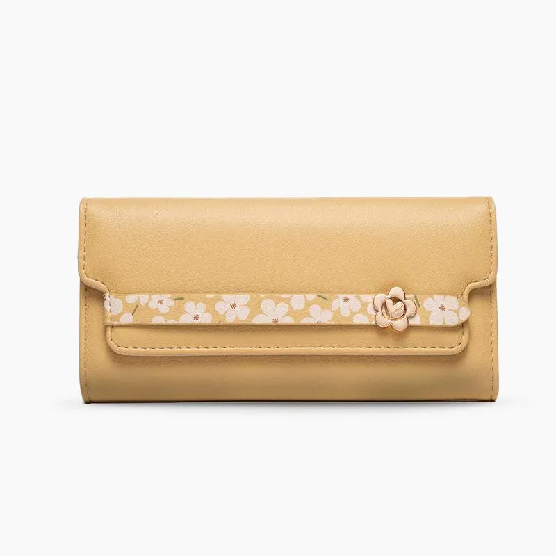 Extended Camellia Multifunctional Wallet