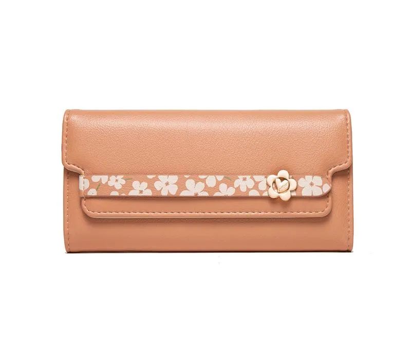 Extended Camellia Multifunctional Wallet