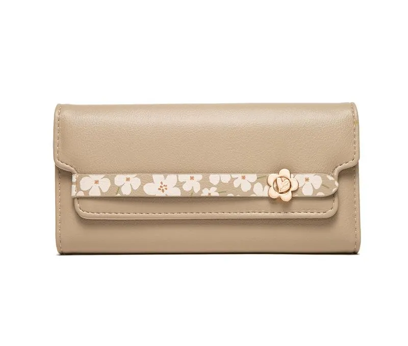Extended Camellia Multifunctional Wallet