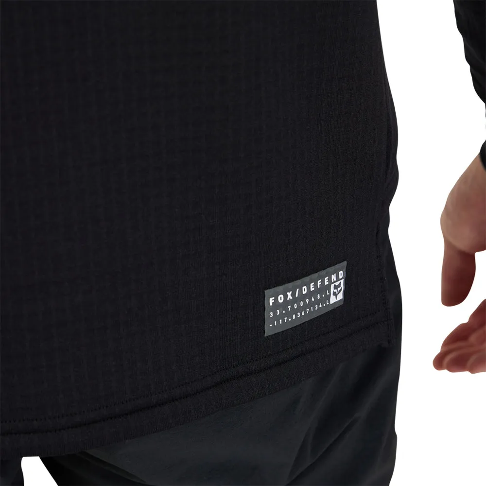 Fox Defend Thermal Hoodie - Black
