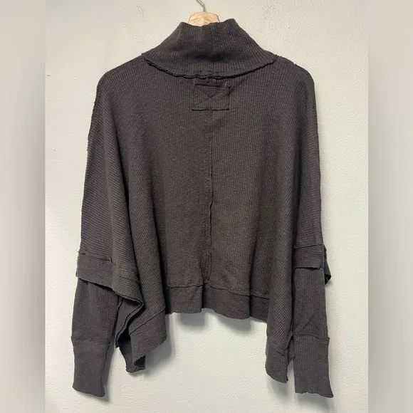 Free People We The Free Moon Daisy Oversized Pullover Boho Sweater Size Small
