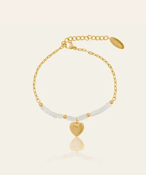 Gabrielle Heart Bracelet