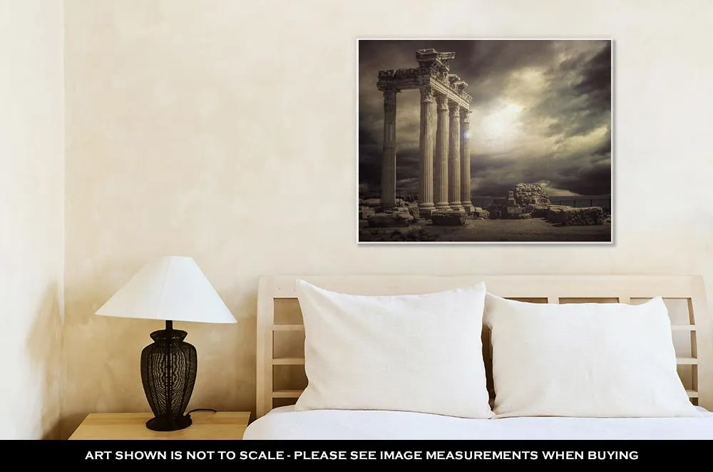 Gallery Wrapped Canvas, Apollon Temple Ruins