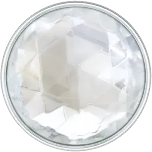 Genuine Bohemian Crystal White Diamond Upholstery Nail