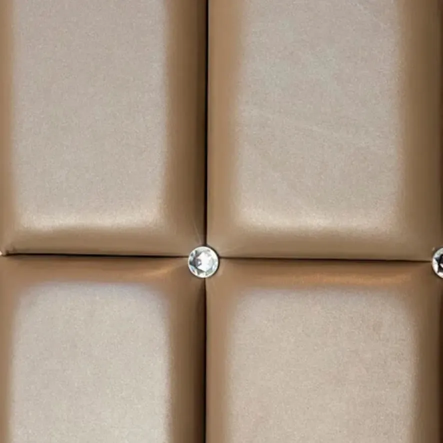 Genuine Bohemian Crystal White Diamond Upholstery Nail