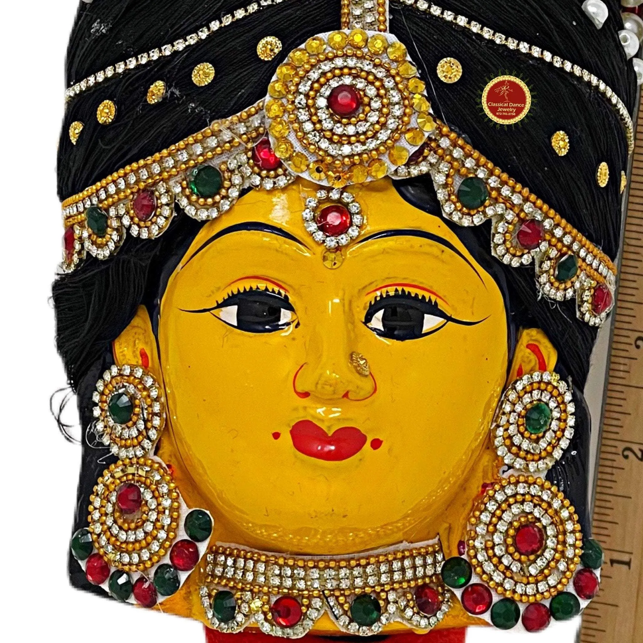 Goddess Varalakshmi Ammavaru Koppu Face | Amman Pooja Festivals Wedding | Classical Dance Jewelry