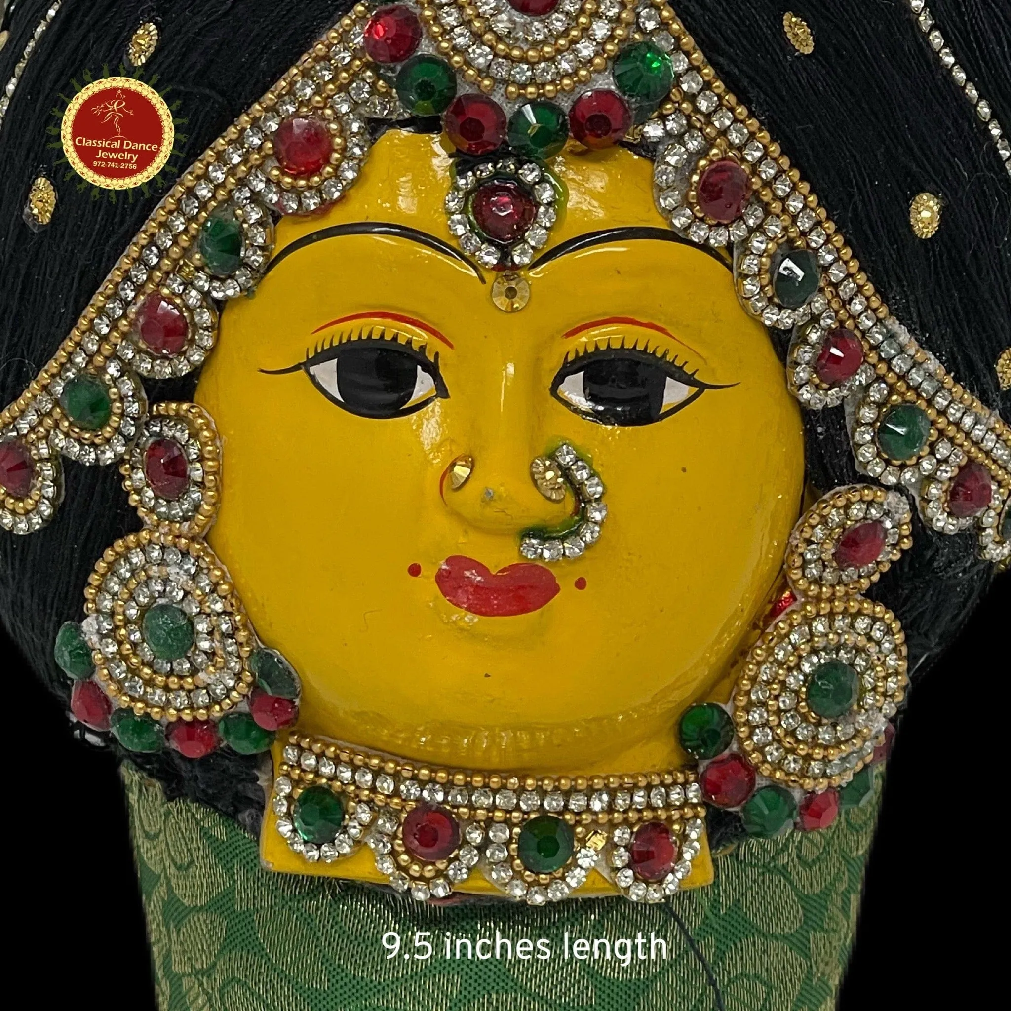 Goddess Varalakshmi Ammavaru Koppu Face | Amman Pooja Festivals Wedding | Classical Dance Jewelry