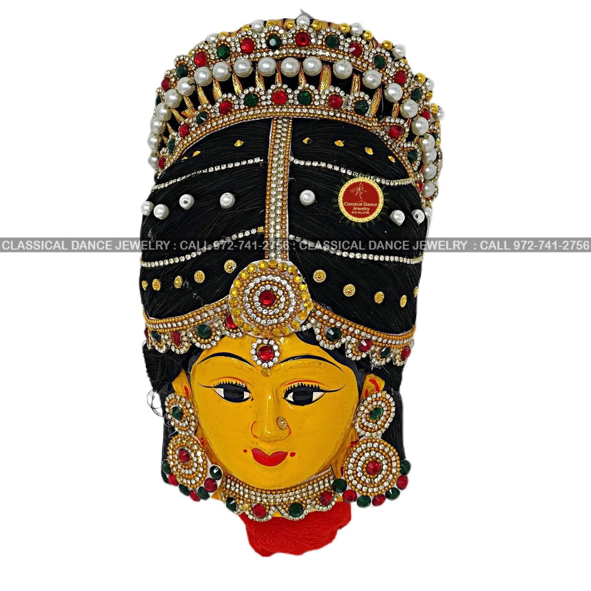 Goddess Varalakshmi Ammavaru Koppu Face | Amman Pooja Festivals Wedding | Classical Dance Jewelry
