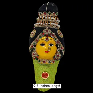 Goddess Varalakshmi Ammavaru Top Koppu Face | Amman Pooja Festivals Wedding | Classical Dance Jewelry
