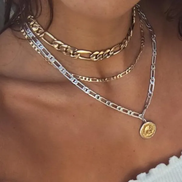 Gold Maria Figaro Necklace