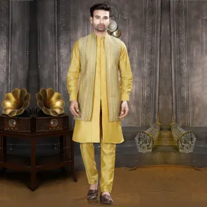 Golden Aura  Indowestern Ensemble for  Men