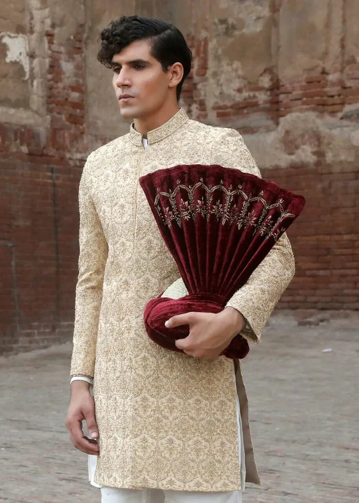 GOLDEN SHERWANI