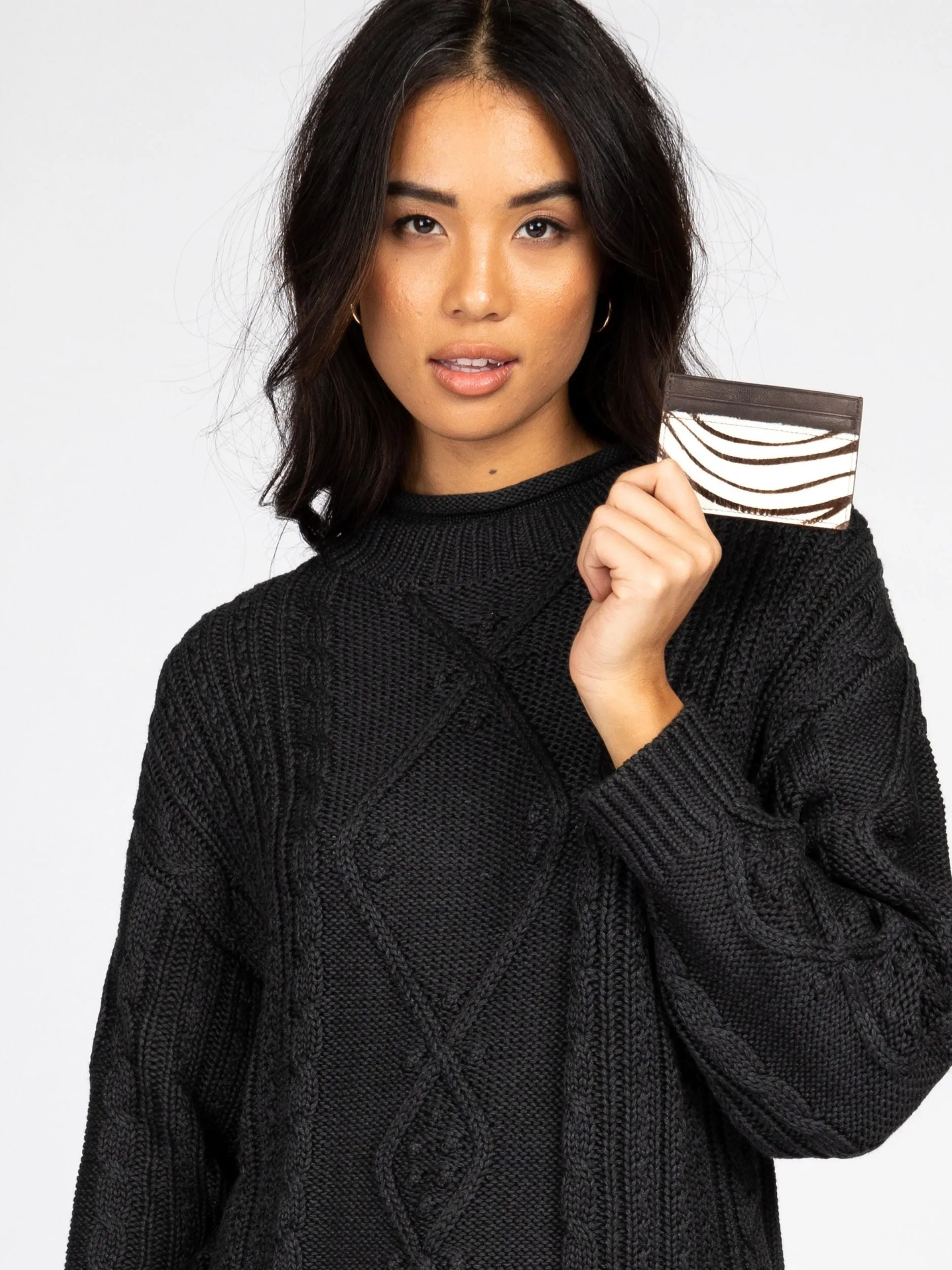 GRACE LEATHER CARD HOLDER