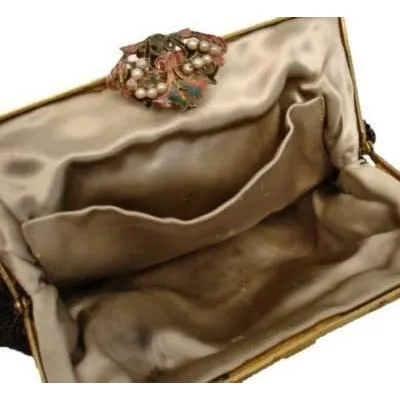 H. A. & E. Smith French Beaded Evening Bag 1920S