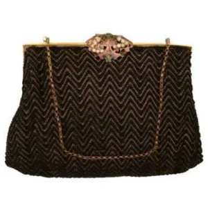 H. A. & E. Smith French Beaded Evening Bag 1920S